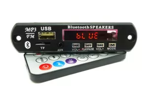 Module Giải Mã WAV+WMA+MP3 Bluetooth 12V DC
